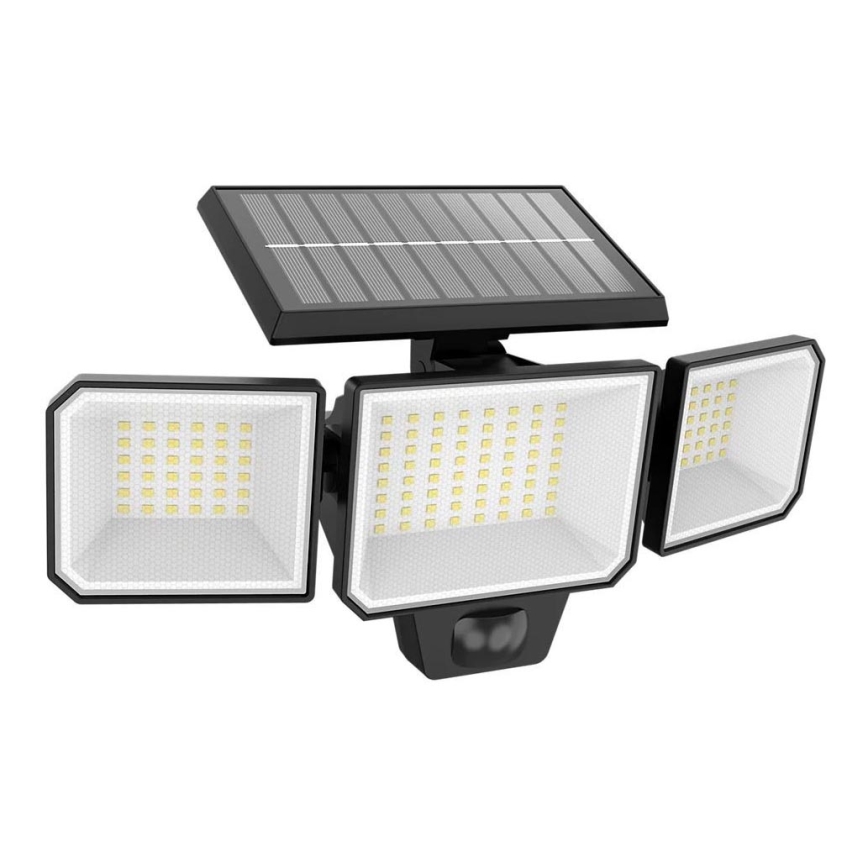 Philips -  LED Соларен стена прожектор със сензор NYSIL 3xLED/8,7W/3,7V 2000 mAh IP65