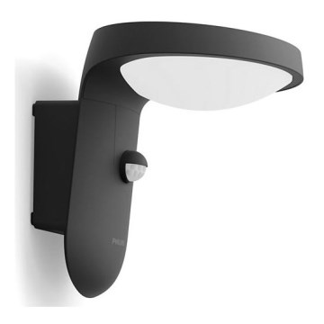 Philips - LED соларен стенен осветител с датчик за движение и здрач LED/1,2W/4V 1800 mAh 3000K IP44