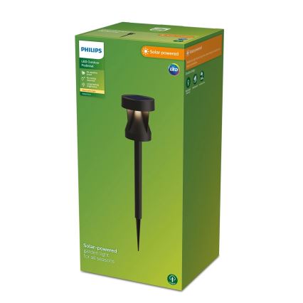 Philips - LED Соларна лампа AVERY LED/1,8W/3,7V 2700K IP44