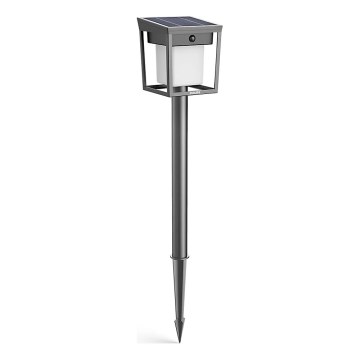 Philips - LED соларна лампа с датчик за движение и здрач BLAISE LED/1,5W/3,7V 2600 mAh 3000K IP44