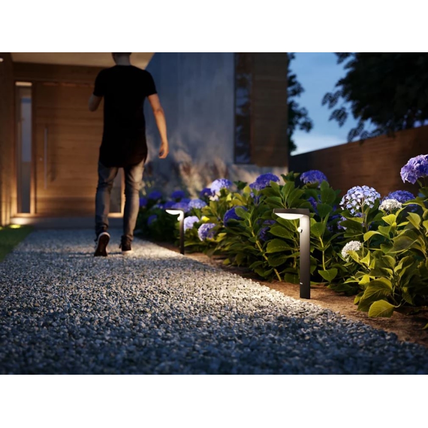 Philips - LED соларна лампа с датчик за движение и здрач LED/1,2W/4V 1800 mAh 3000K IP44