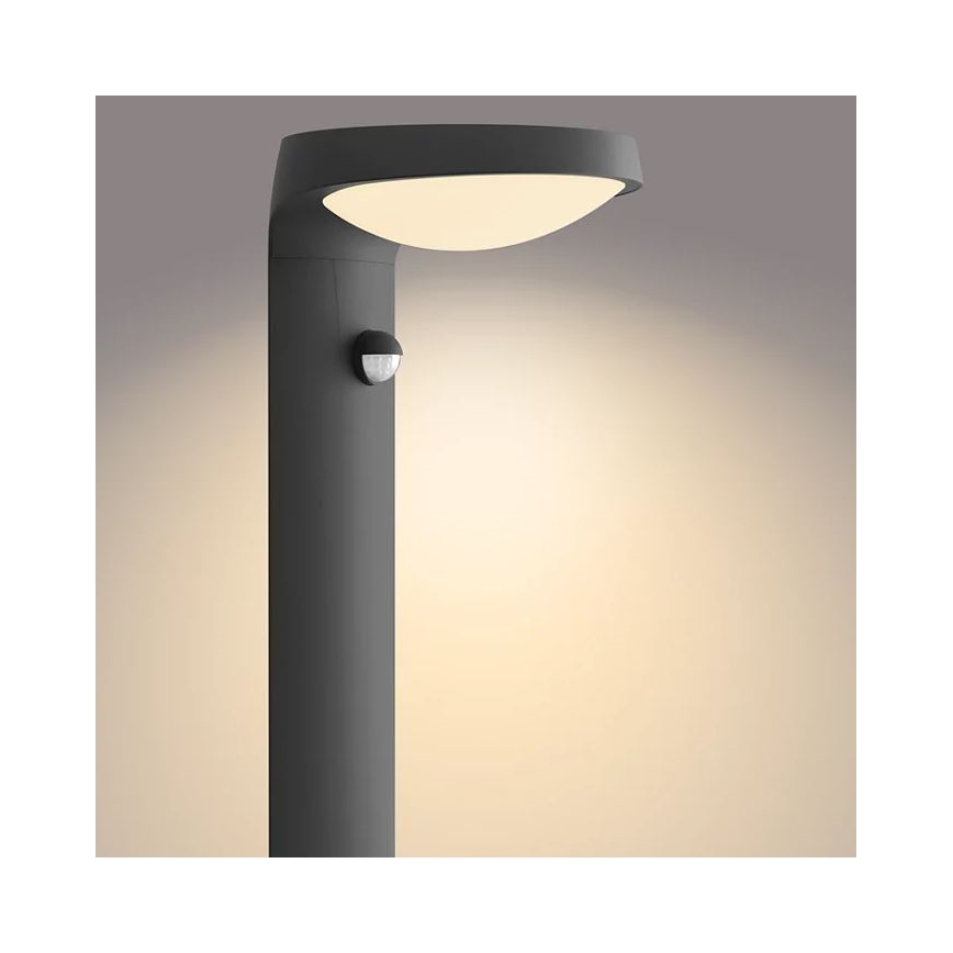 Philips - LED соларна лампа с датчик за движение и здрач LED/1,2W/4V 1800 mAh 3000K IP44