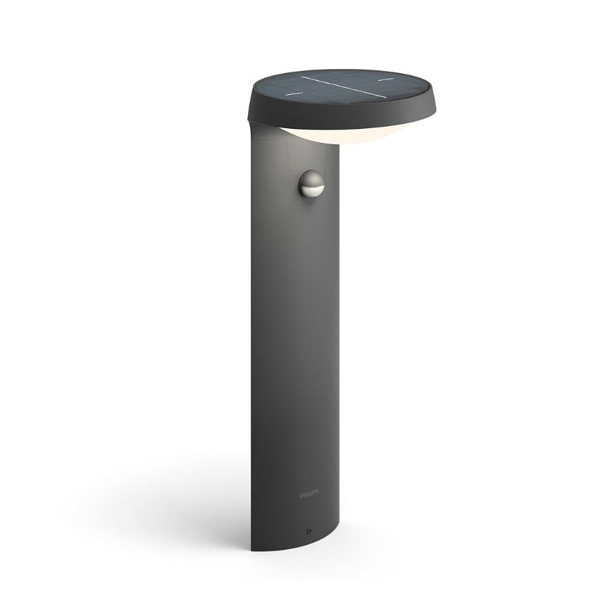 Philips - LED соларна лампа с датчик за движение и здрач LED/1,2W/4V 1800 mAh 3000K IP44