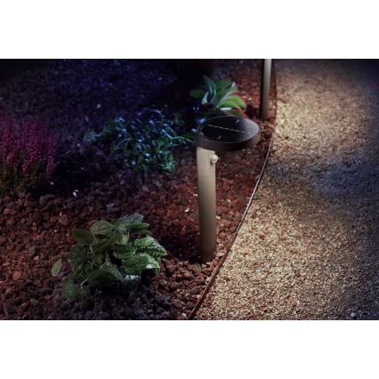 Philips - LED соларна лампа с датчик за движение и здрач LED/1,2W/4V 1800 mAh 4000K IP44