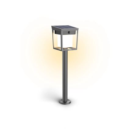 Philips - LED Соларна лампа със сензор BLAISE LED/1,5W/3,7V 3000K IP44