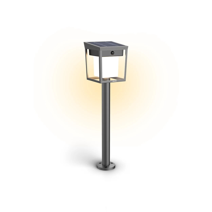 Philips - LED Соларна лампа със сензор BLAISE LED/1,5W/3,7V 3000K IP44