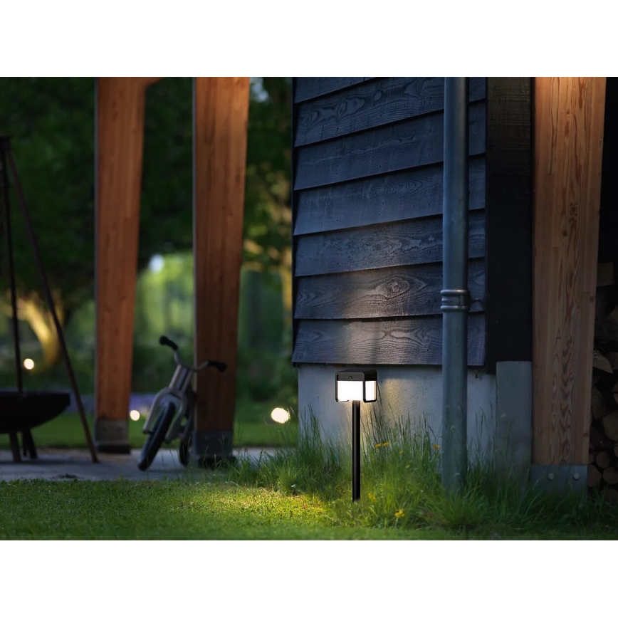 Philips - LED Соларна лампа със сензор EZRA LED/1,8W/3,7V 3000K IP44
