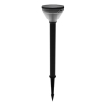 Philips - LED соларна лампа със сензор KYNA LED/3,8W/3,7V 800 mAh 2700K IP44 черна
