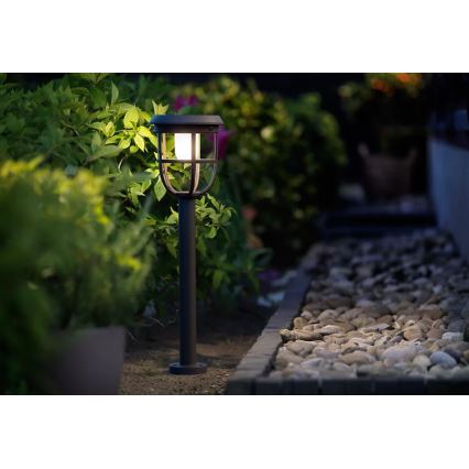 Philips - LED Соларна лампа със сензор RADII LED/1,3W/3,7V 2000 mAh 3000K IP44