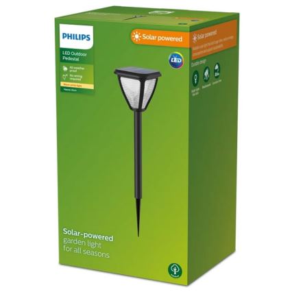 Philips - LED Соларна лампа VAPORA LED/1,5W/3,7V IP44