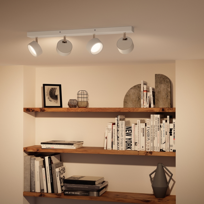 Philips - LED Спот 4xLED/5,5W/230V бял