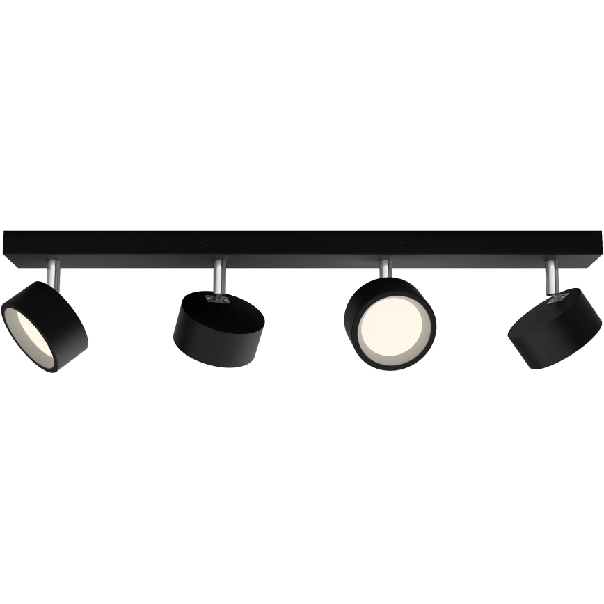 Philips - LED Спот 4xLED/5,5W/230V черен