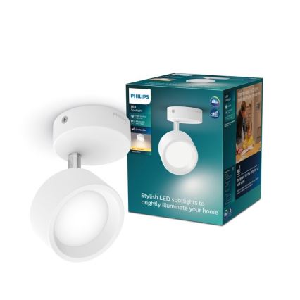 Philips - LED Спот LED/5,5W/230V бял