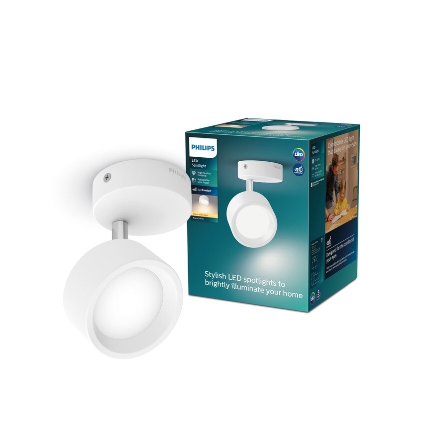Philips - LED Спот LED/5,5W/230V бял