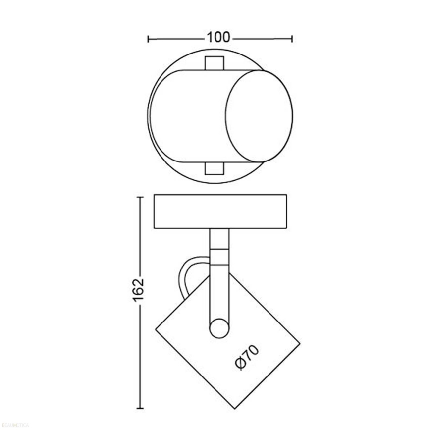 Philips - LED Спот SCENE SWITCH BYRE LED/4,3W/230V 2200/2500/2700K