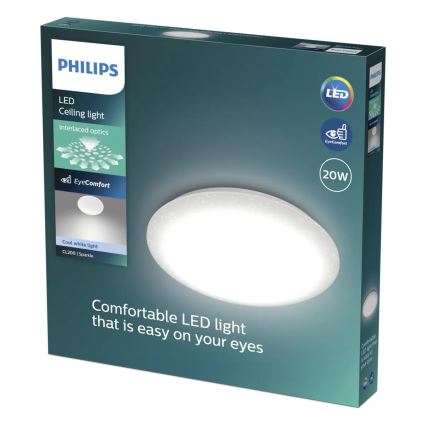 Philips - LED таванен плафон LED/20W/230V 4000K