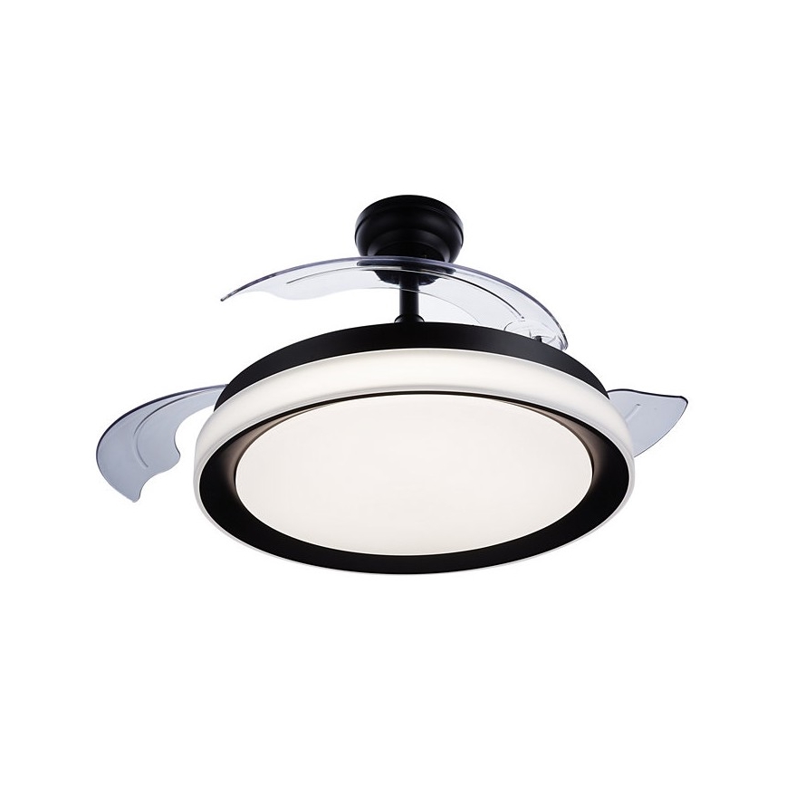 Philips - LED Таванен вентилатор LED/35W/230V 5500/4000/3000K черен + дистанционно