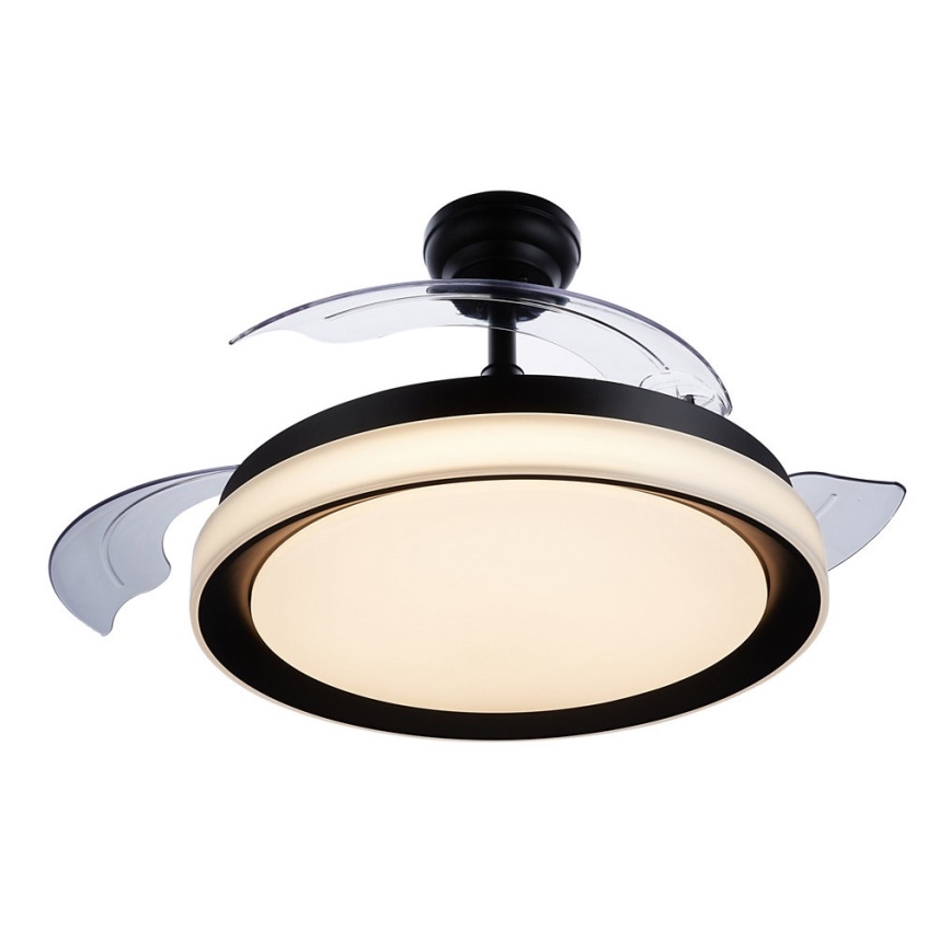 Philips - LED Таванен вентилатор LED/35W/230V 5500/4000/3000K черен + дистанционно