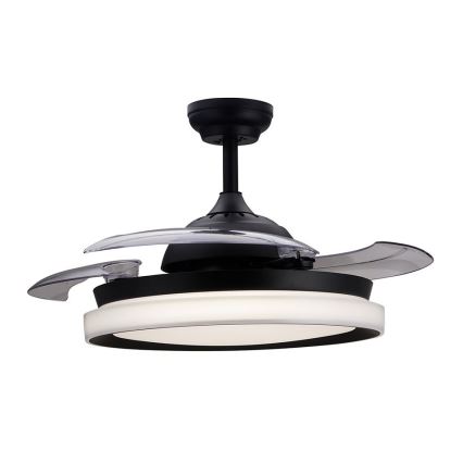 Philips - LED Таванен вентилатор LED/35W/230V 5500/4000/3000K черен + дистанционно