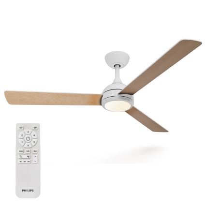 Philips - таванен вентилатор CIVX с димируема LED/24W/230V + дистанционно управление