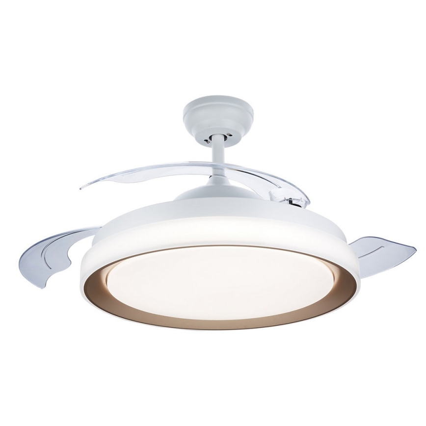 Philips - LED таванен осветител с вентилатор LED/35W/230V 5500/4000/2700K златен + дистанционно управление