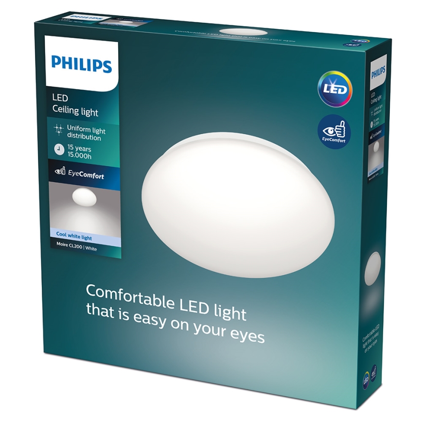 Philips - LED плафон LED/17W/230V 4000K