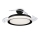 Philips - LED таванно осветително тяло с вентилатор BLISS LED/35W/230V 5500/4000/2700K черно + дистанционно управление
