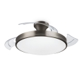 Philips - LED таванно осветително тяло с вентилатор BLISS LED/35W/230V 5500/4000/2700K никел + дистанционно управление