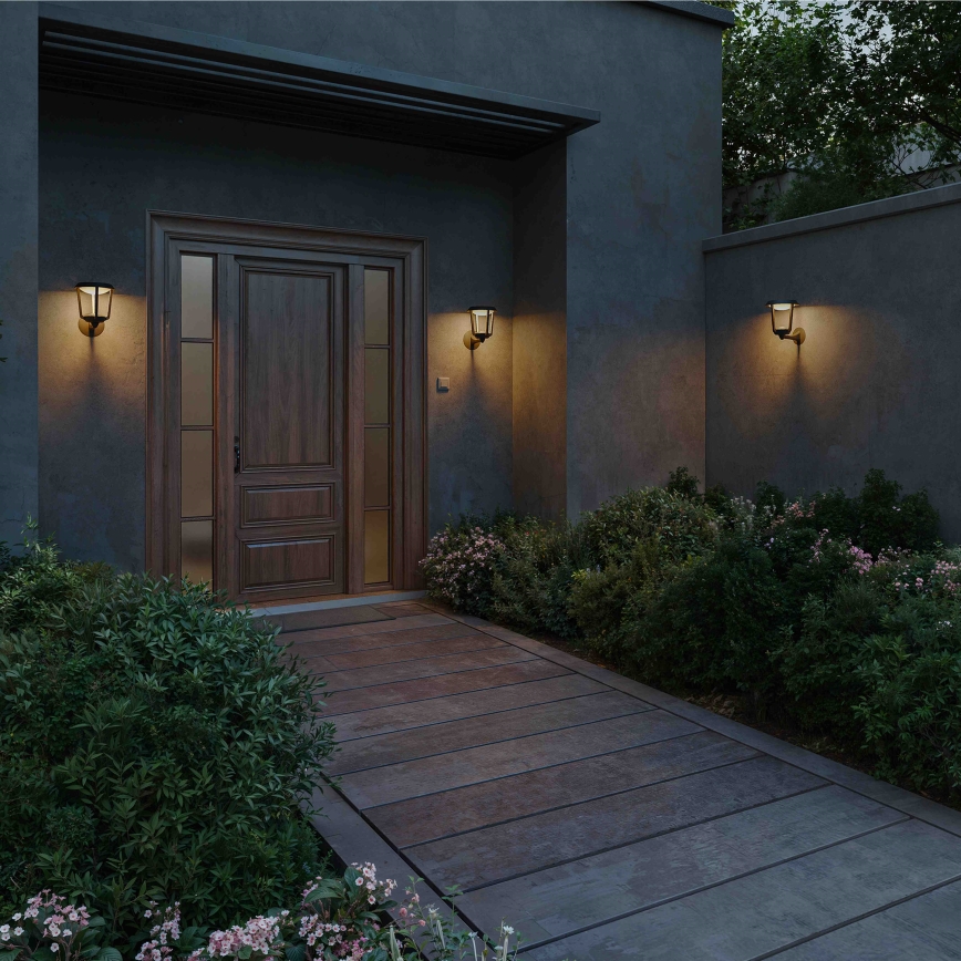 Philips - LED външна стенна лампа NUVY LED/4,3W/230V 2700K IP44