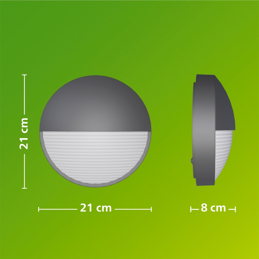 Philips - LED външно стенно осветително тяло CAPRICORN LED/4,3W/230V IP44