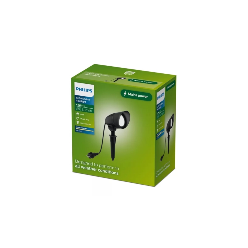 Philips - LED външно точково осветително тяло CYLR LED/4,6W/230V 2700K IP44