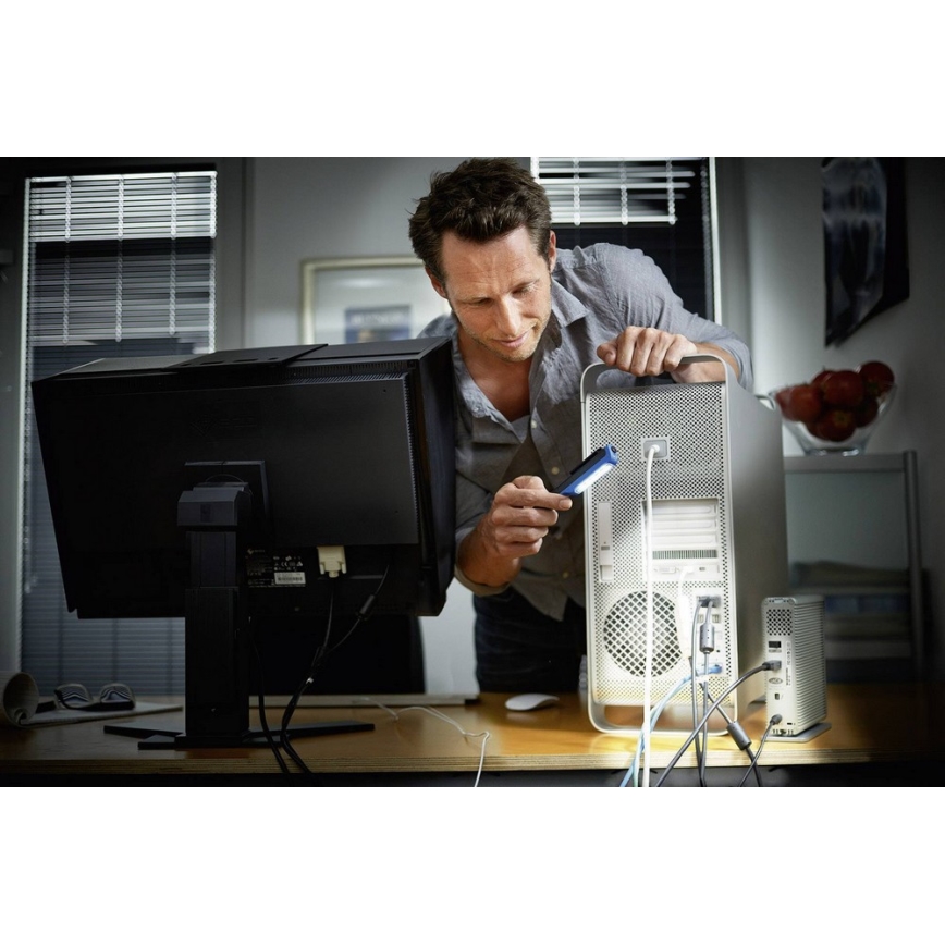 Philips LPL18B1 - LED Монтажна лампа 5xLED/1,3W/3xAAA IP54