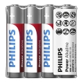 Philips LR03P4F/10 - 4 бр. Алкална батерия AAA POWER ALKALINE 1,5V 1150mAh