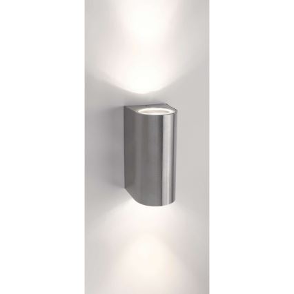 Philips Massive 17102/47/10 - Екстериорен аплик NANTES 2xGU10/35W/230V IP44