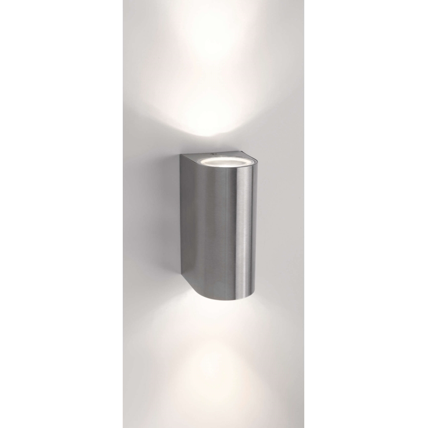 Philips Massive 17102/47/10 - Екстериорен аплик NANTES 2xGU10/35W/230V IP44