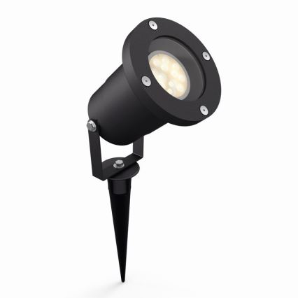 Philips Massive 17412/30/10 - LED Екстериорна лампа - пирон 1xGU10/5W/230V IP44