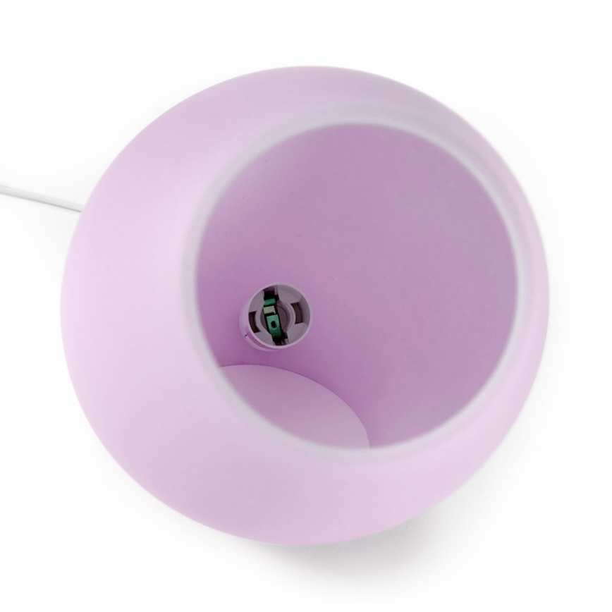 Philips Massive  43237/20/10 - лампа настолна LAMINO 1xE14/40W лилава