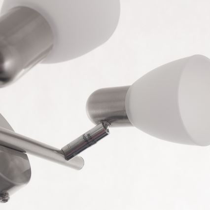 Philips Massive - Точково осветително тяло 2xE14/40W матов хром