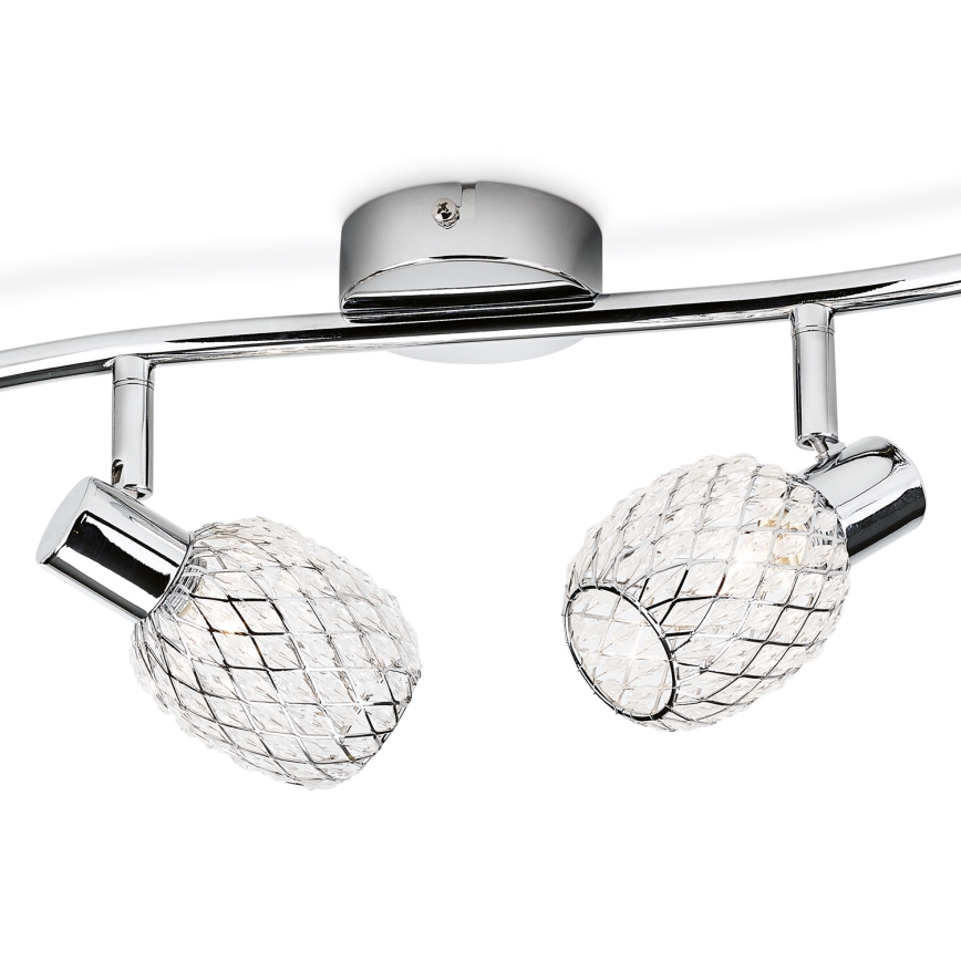 Philips Massive - Точково осветително тяло 4xG9/28W лъскав хром