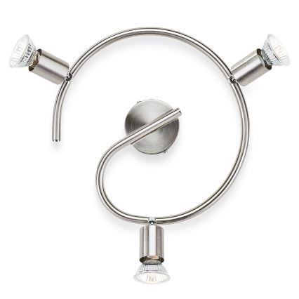 Philips Massive - Точково осветително тяло 3xGU10/50W/230V