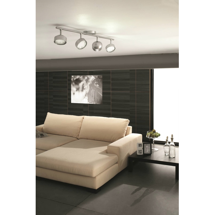 Philips Massive 56284/48/10 - Точково осветително тяло MITTA 4xGX53/9W/230V