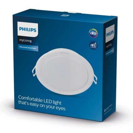 Philips - LED вградено осветително тяло MESON LED/12,5W/230V 4000K