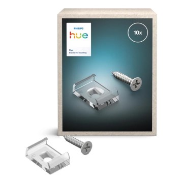 Philips - Монтажна скоба за външна гирлянда Hue FESTAVIA 10 бр.