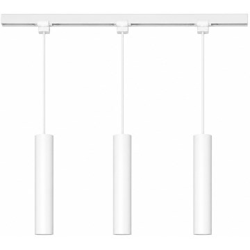 Philips - Полилей на кабел за шинна система EASYLINK 3xGU10/7W/230V 1m бял