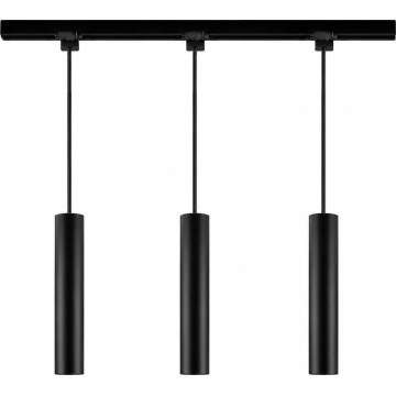 Philips - Полилей с кабел за шинна система EASYLINK 3xGU10/7W/230V 157 cm черен