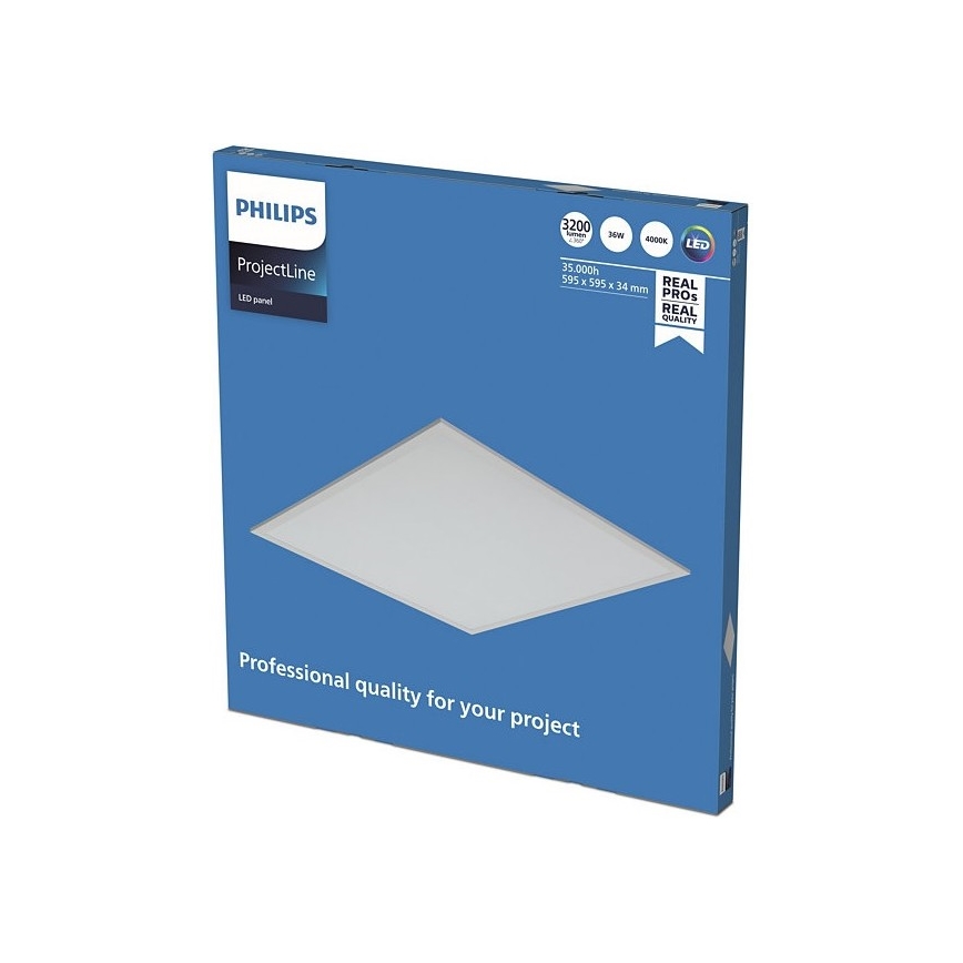 Philips - LED панел за окачен таван PROJECTLINE LED/36W/230V 59,5x59,5 см