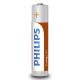 Philips R03L4B/10 - 4 бр. Батерия, цинков-хлорид AAA LONGLIFE 1,5V 450mAh