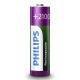 Philips R6B4A210/10 - 4 бр. акумулаторна батерия AA MULTILIFE NiMH/1,2V/2100 mAh