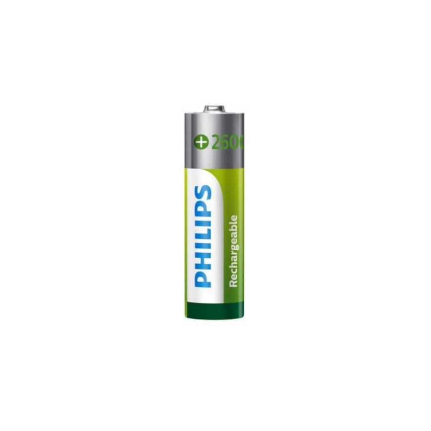 Philips R6B4B260/10 - 4 бр. акумулаторни батерии AA NiMH/1,2V/2600 mAh