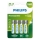 Philips R6B4B260/10 - 4 бр. акумулаторни батерии AA NiMH/1,2V/2600 mAh